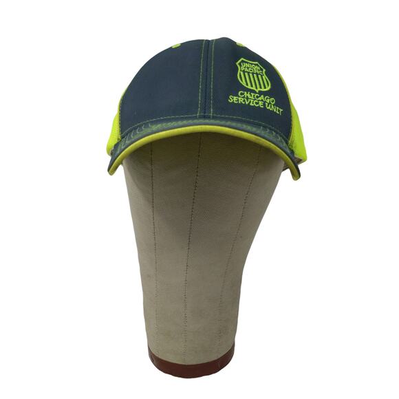 Union Pacific Railroad Chicago Service Unit Hat Size L/XL 7-3/8 - 8 Embroidered - Picture 1 of 10